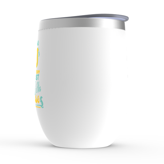 I Praise God Through The Storm Because I Trust In The Blessings Of His Promises Stemless Wine Tumbler 12oz