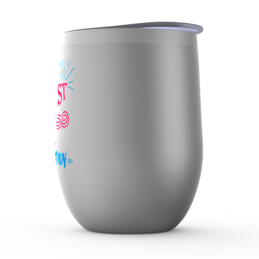 Christ Is My Firm Foundation Stemless Wine Tumbler 12oz