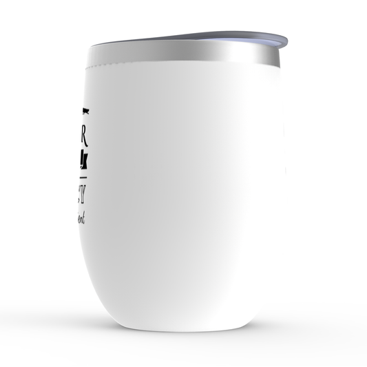 His Favor, Grace & Mercy Are Sufficient Stemless Wine Tumbler 12oz