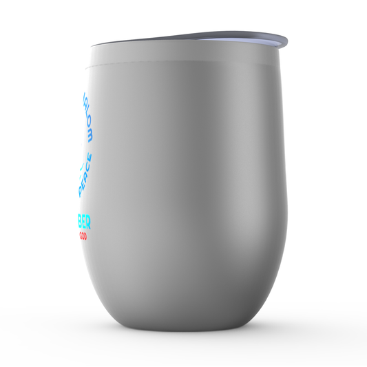 Jehovah Shalom, My Forever Peace Stemless Wine Tumbler 12oz