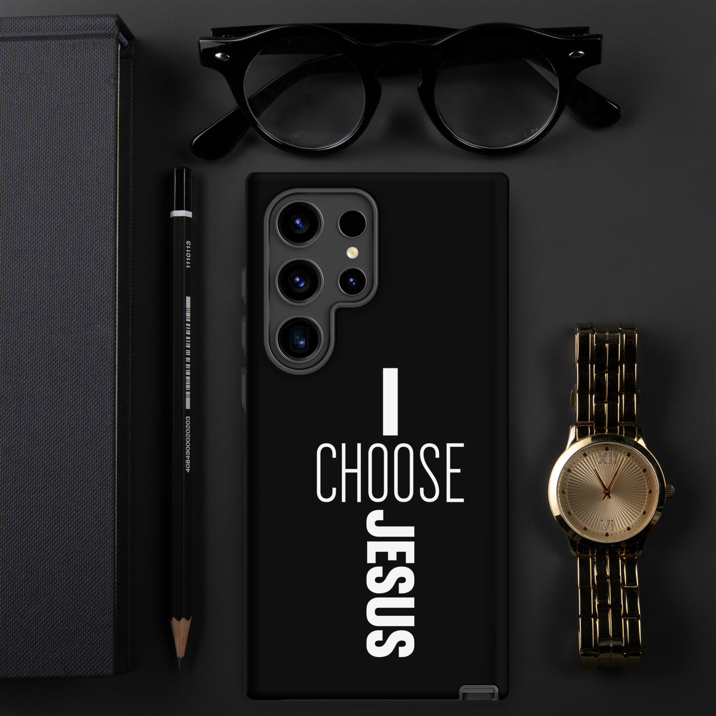 I Choose Him Christian Tough Phone case for Samsung®