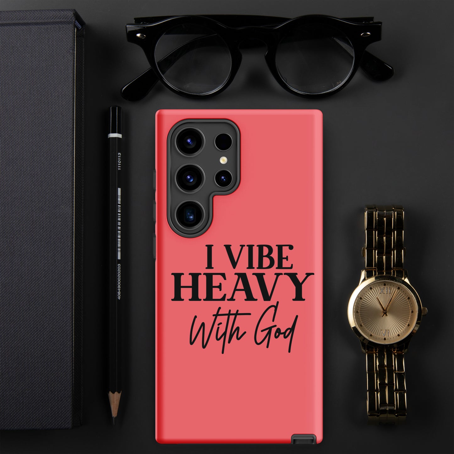 I Vibe Heavy With Him Christian Tough Phone case for Samsung®