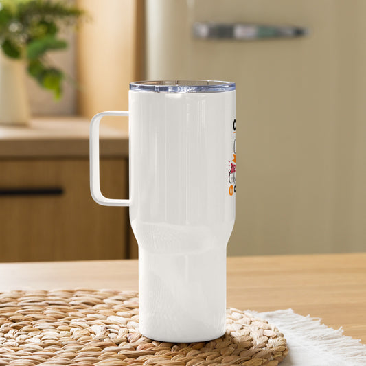 Child Of God By Destiny, Christian By Design Christian Travel Mug With Handle