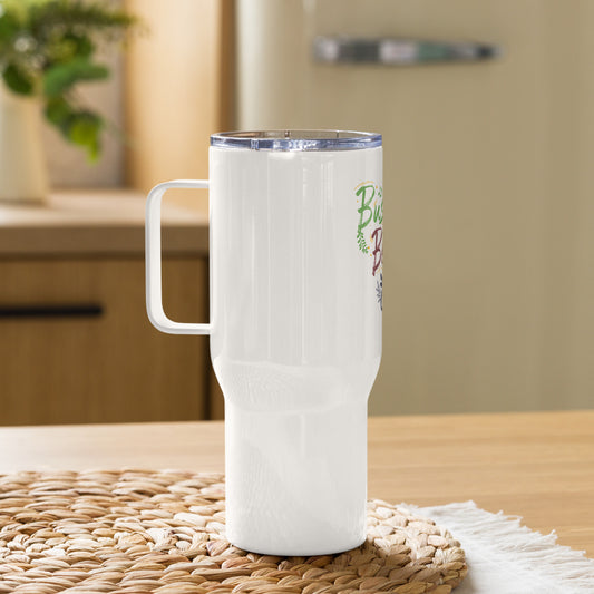Busy Being Godly Christian Travel Mug With Handle