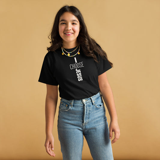 I Choose Him Youth Christian T-shirt
