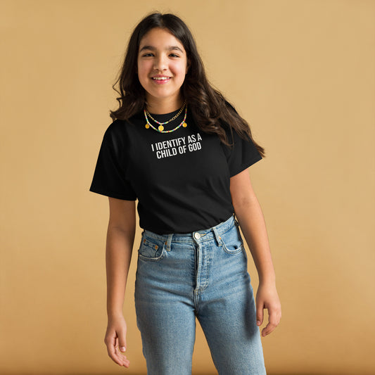 I identify As His Child Youth Christian T-shirt