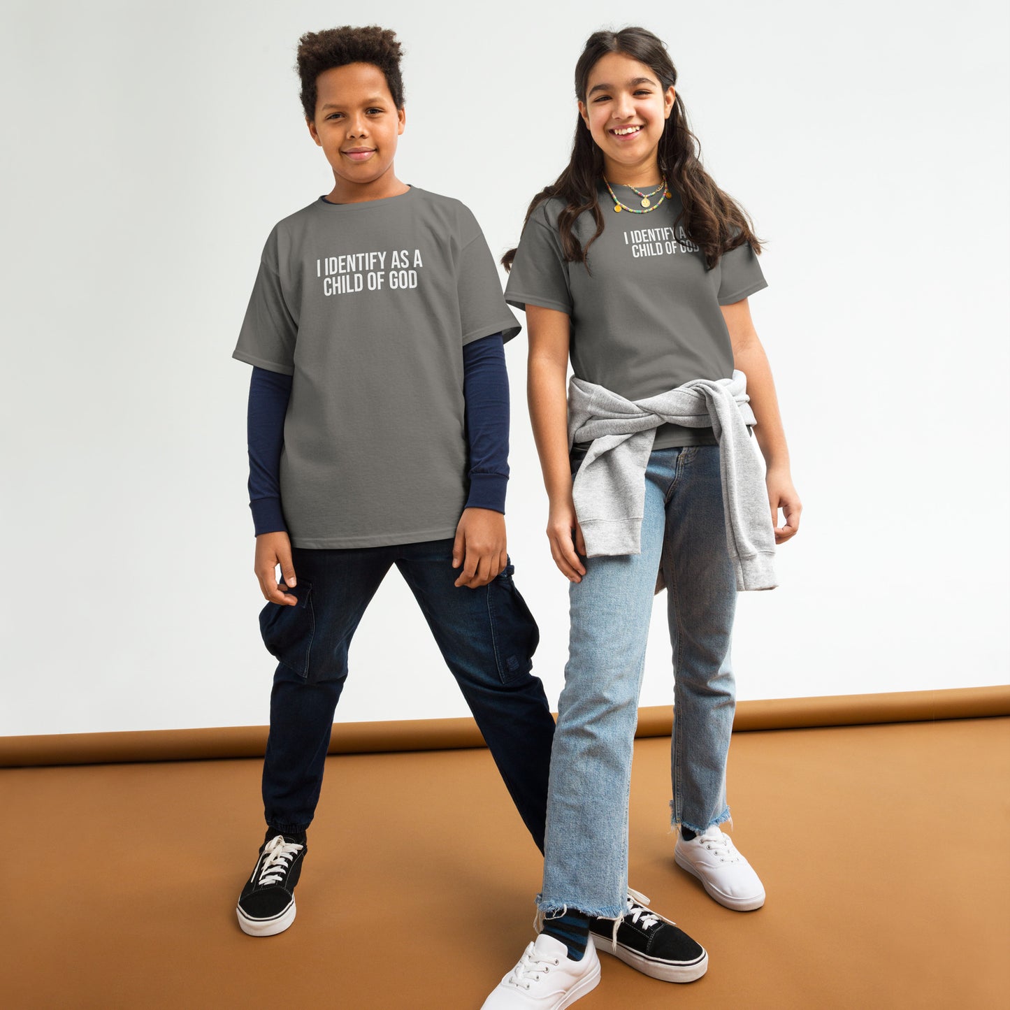 I identify As His Child Youth Christian T-shirt