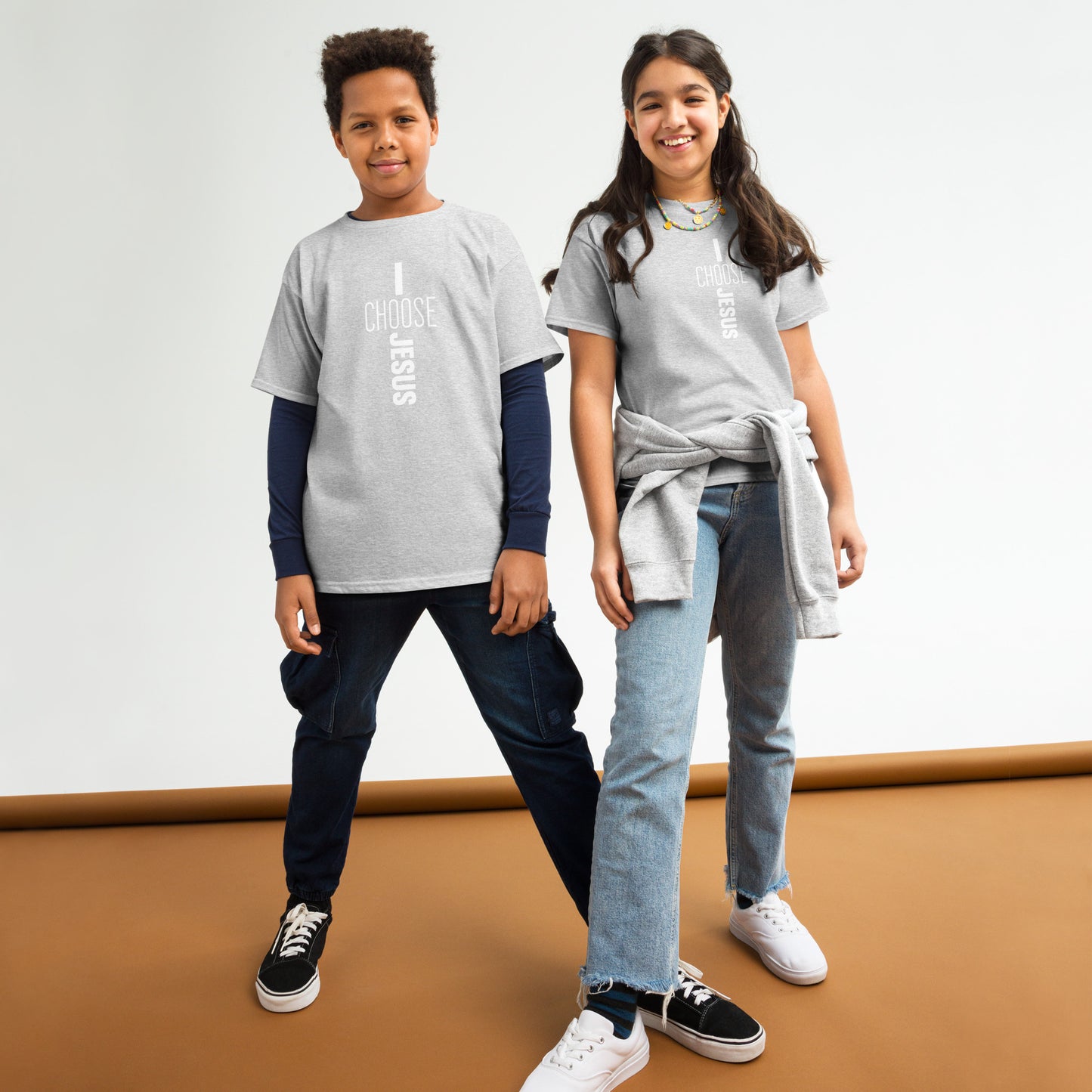 I Choose Him Youth Christian T-shirt