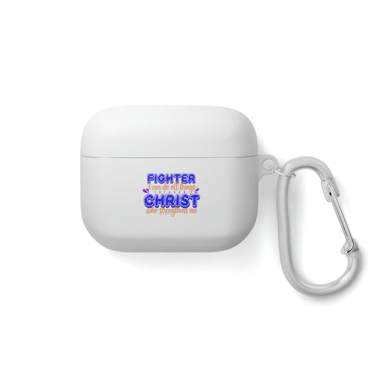 Fighter, I Can Do All Things Through Christ Who Strengthens Me AirPod / AirPods Pro Case Cover