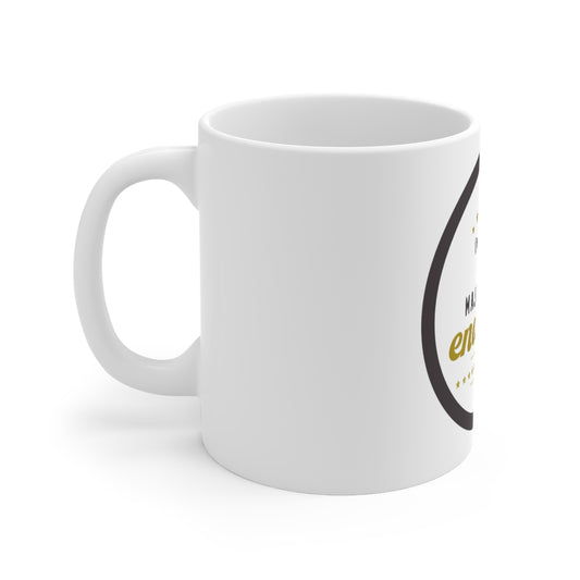 Majestically Endowed White Ceramic MUG Printify