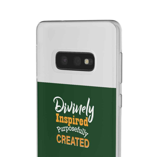 Divinely inspired purposefully created Flexi Phone Case. compatible with select IPhone & Samsung Galaxy Phones