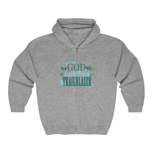 Certified Trailblazer Unisex Heavy Blend Full Zip Hooded Sweatshirt