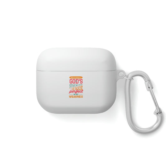 Overcomer, God's Strength Is Made Perfect In My Weakness AirPod / AirPods Pro Case Cover
