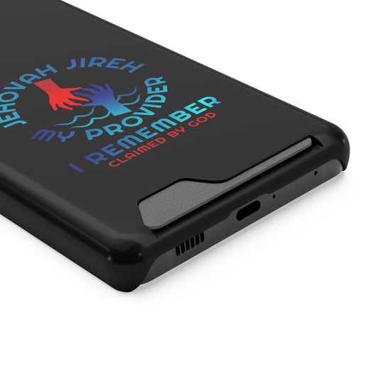 Jehovah Jireh, My Provider I Remember Phone Case With Card Holder