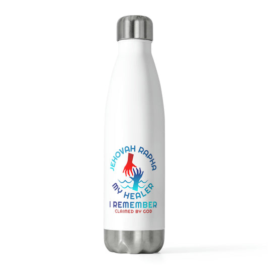 Jehovah Rapha, My Healer I Remember Insulated Water Bottle
