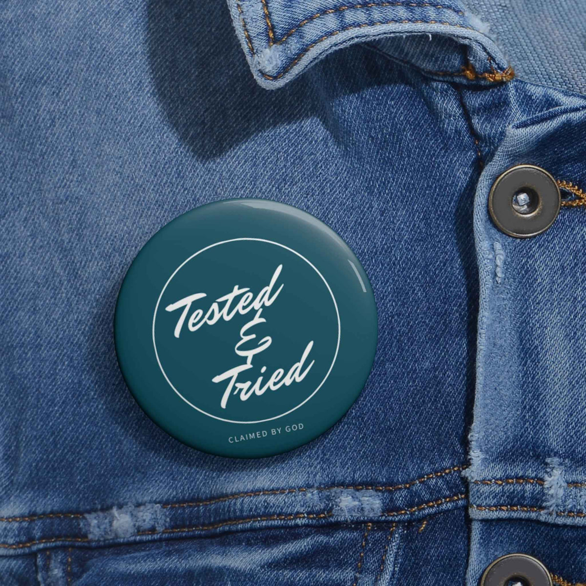 Tested and Tried Pin Button