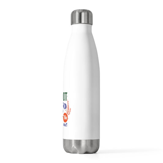 I Did Not Let Go Until He Blessed Me Insulated Bottle Printify