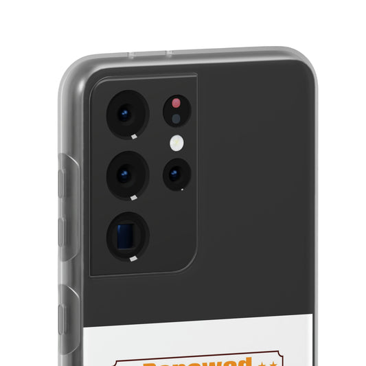 Renewed, Transformed, Claimed By God Flexi Phone Case