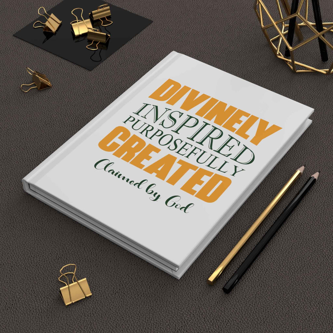 Divinely Inspired journal from Claimed by God Designs