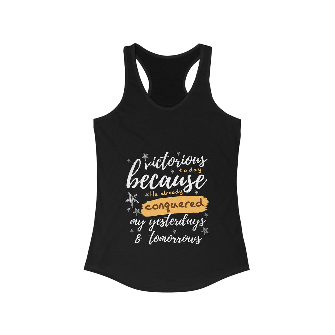 Victorious Today tank top from Claimed by God Designs