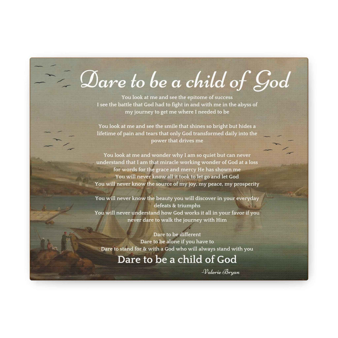 Dare To Be A Child Of God - ClaimedbyGodDesigns
