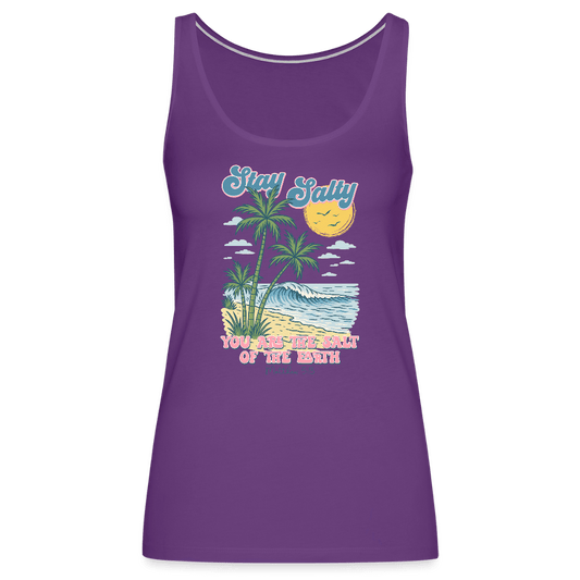 Stay Salty women's tank from Claimed by God Designs