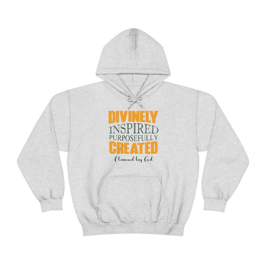 Divinely Inspired Purposefully Created hoodie from Claimed by God Designs