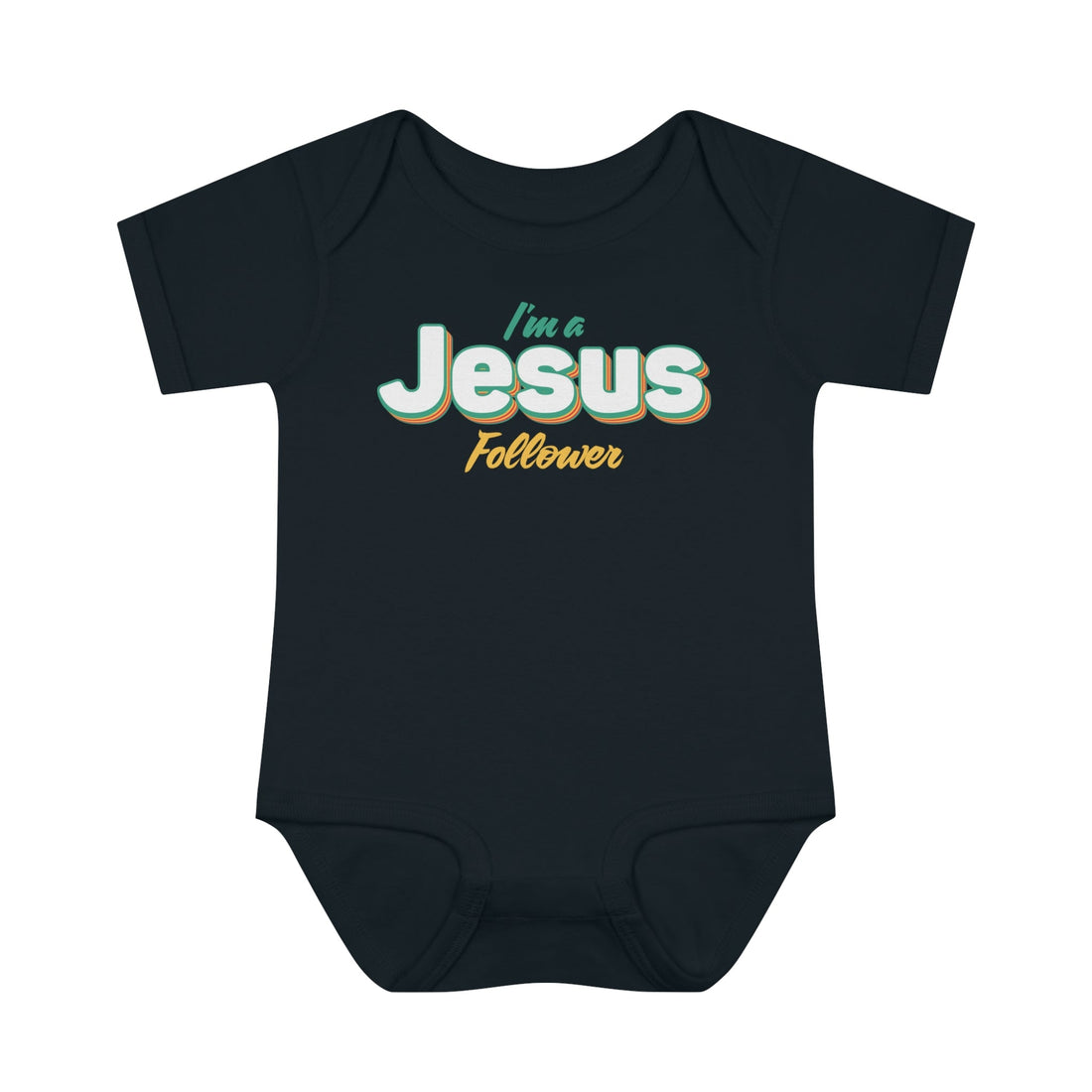 Jesus Follower baby jumpsuit from Claimed by God Designs