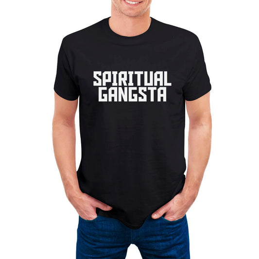 Spiritual Gangsta men's tee from Claimed by God Designs