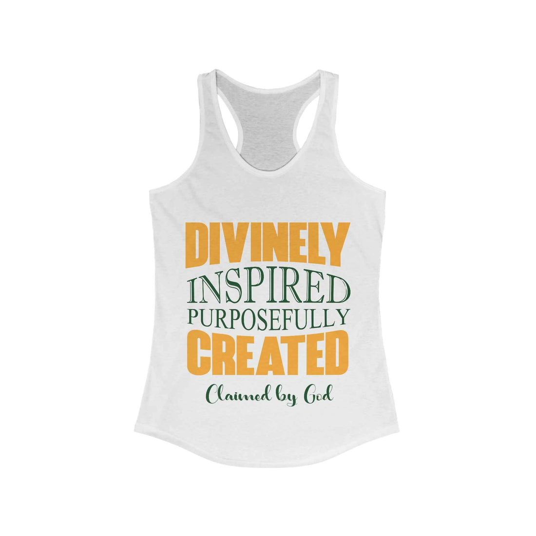Divinely Inspired tank top from Claimed by God Designs