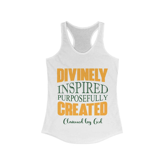 Divinely Inspired tank top from Claimed by God Designs