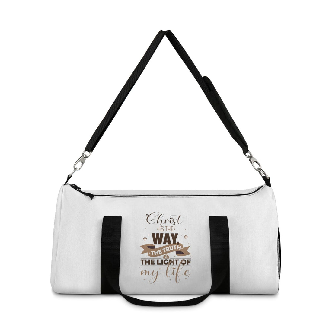 Christ Is The Way duffel bag from Claimed by God Designs