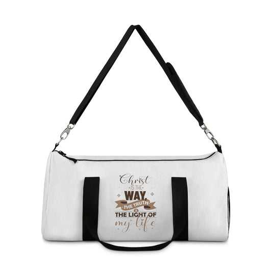 Christ Is The Way duffel bag from Claimed by God Designs