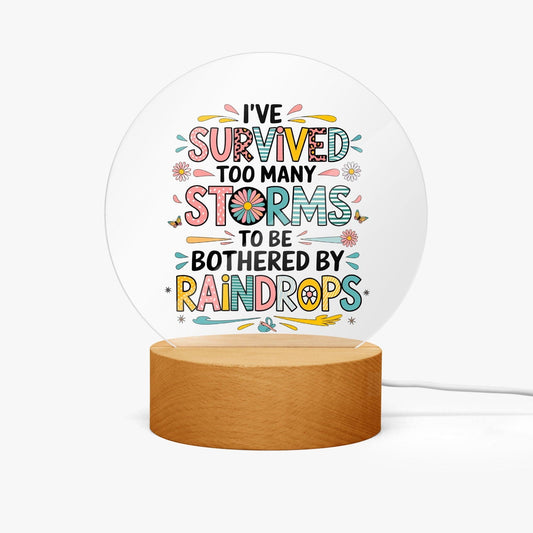 Christian night light, a light shining in the darkness