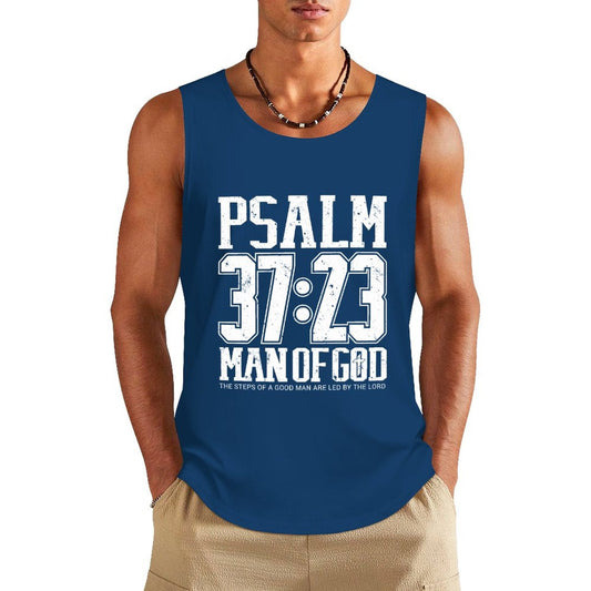 Psalm 37:23 tank top from Claimed by God Designs