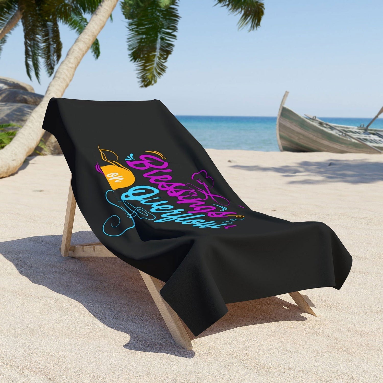 Christian Beach Towels - ClaimedbyGodDesigns