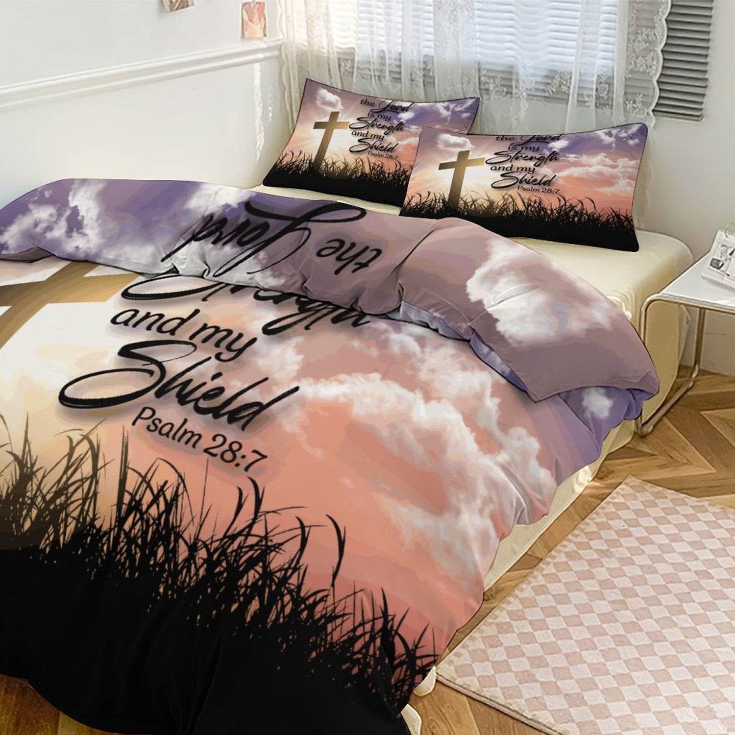 Christian Blankets, Comforter/Duvet Set,  & Pillows - ClaimedbyGodDesigns