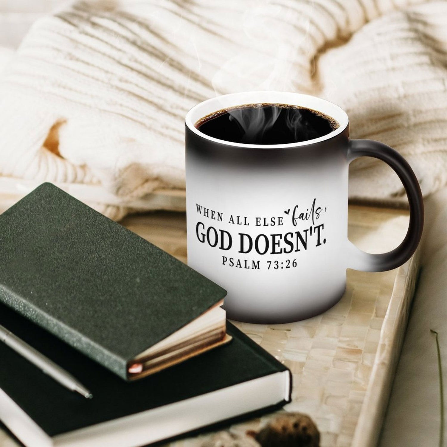 Christian Color Changing Mugs - ClaimedbyGodDesigns