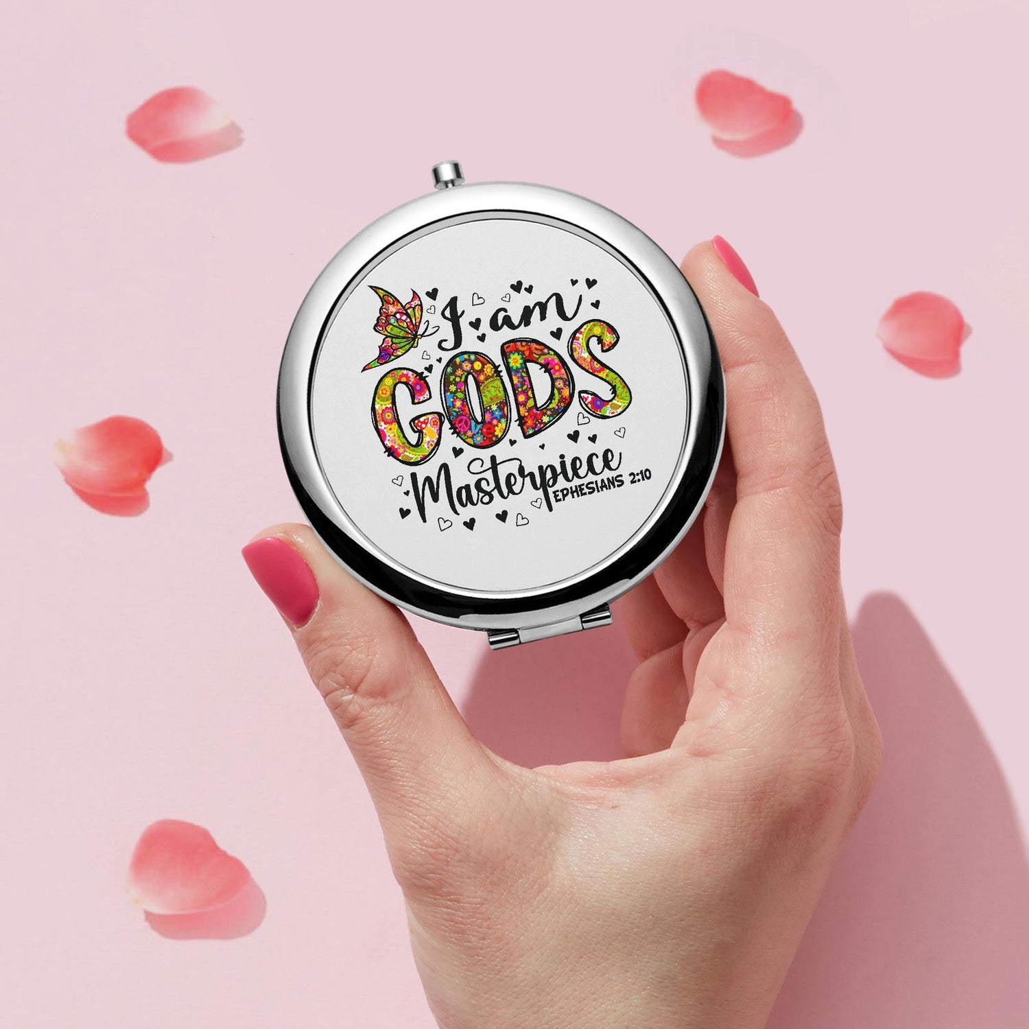 Christian Compact Mirrors - ClaimedbyGodDesigns