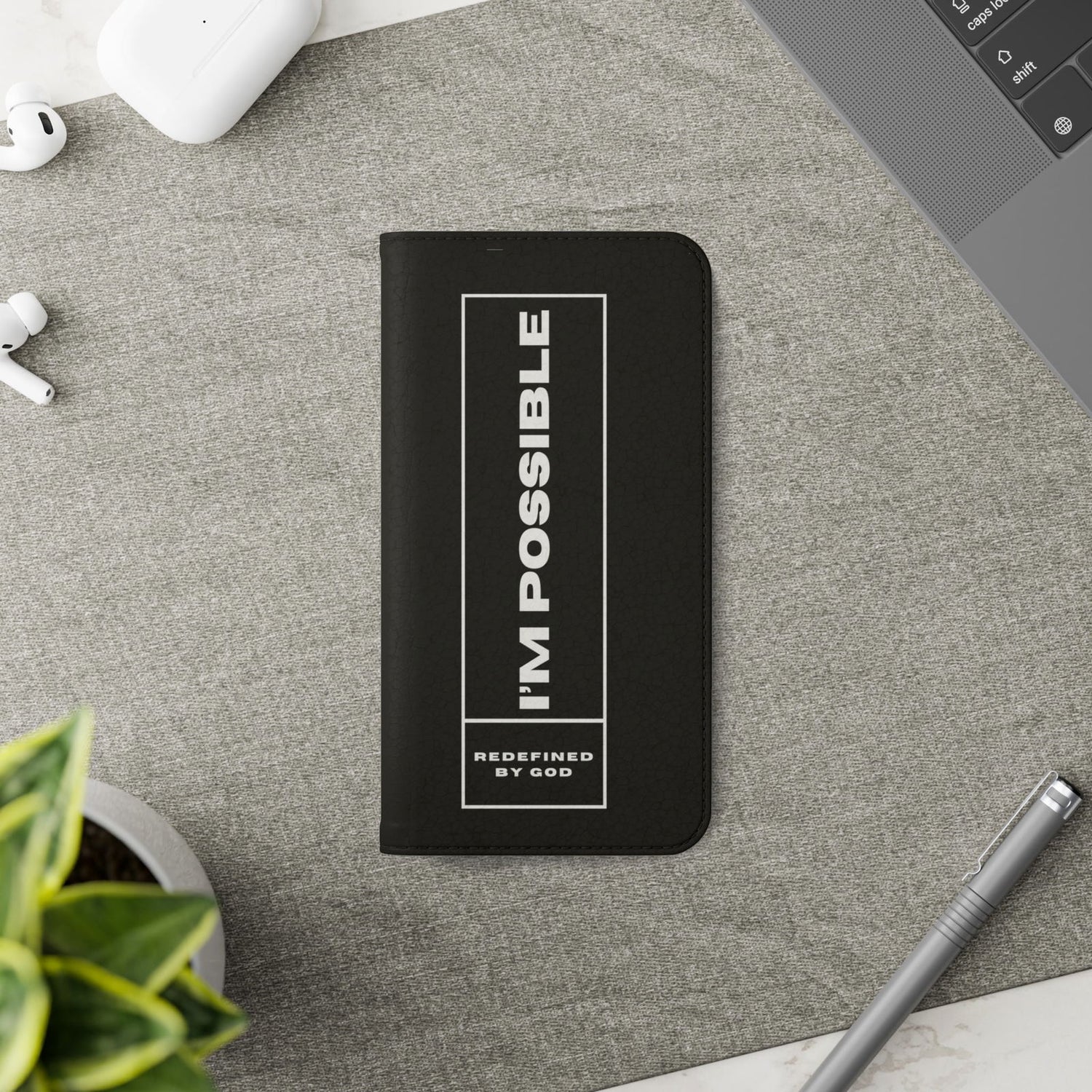 Christian Flip Cover Phone Cases - ClaimedbyGodDesigns