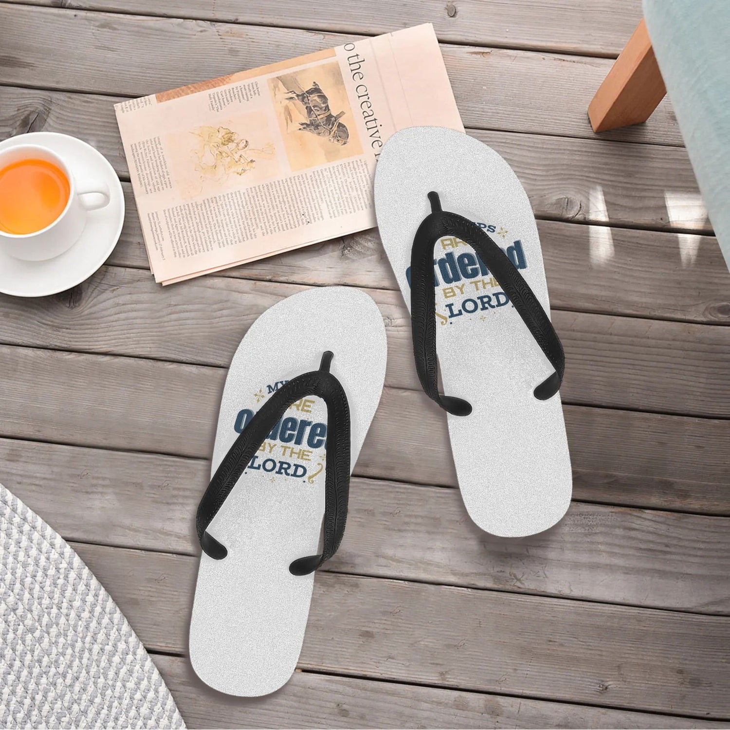 Christian Flip Flops - ClaimedbyGodDesigns