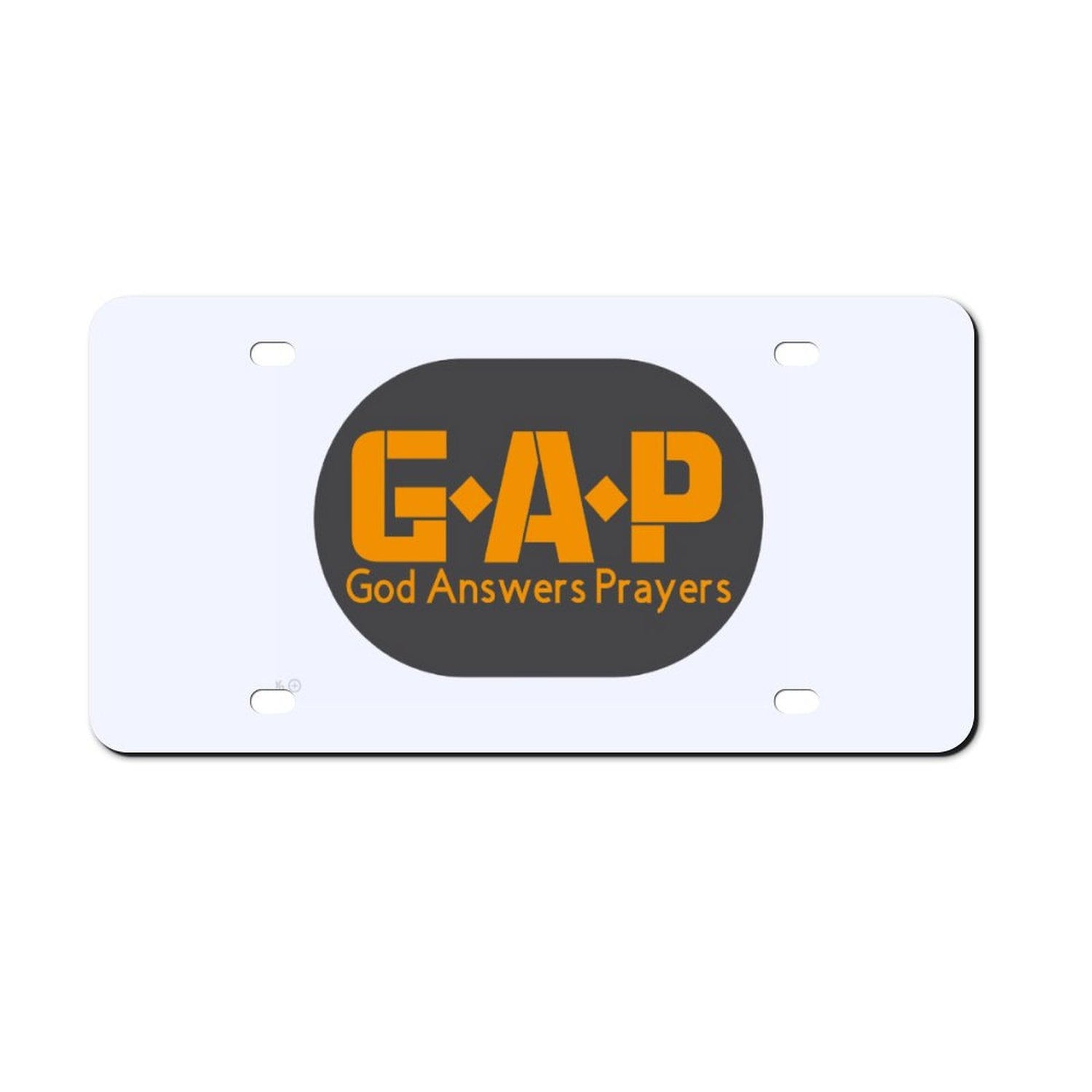 Christian Front License Plates & Bumper Stickers - ClaimedbyGodDesigns