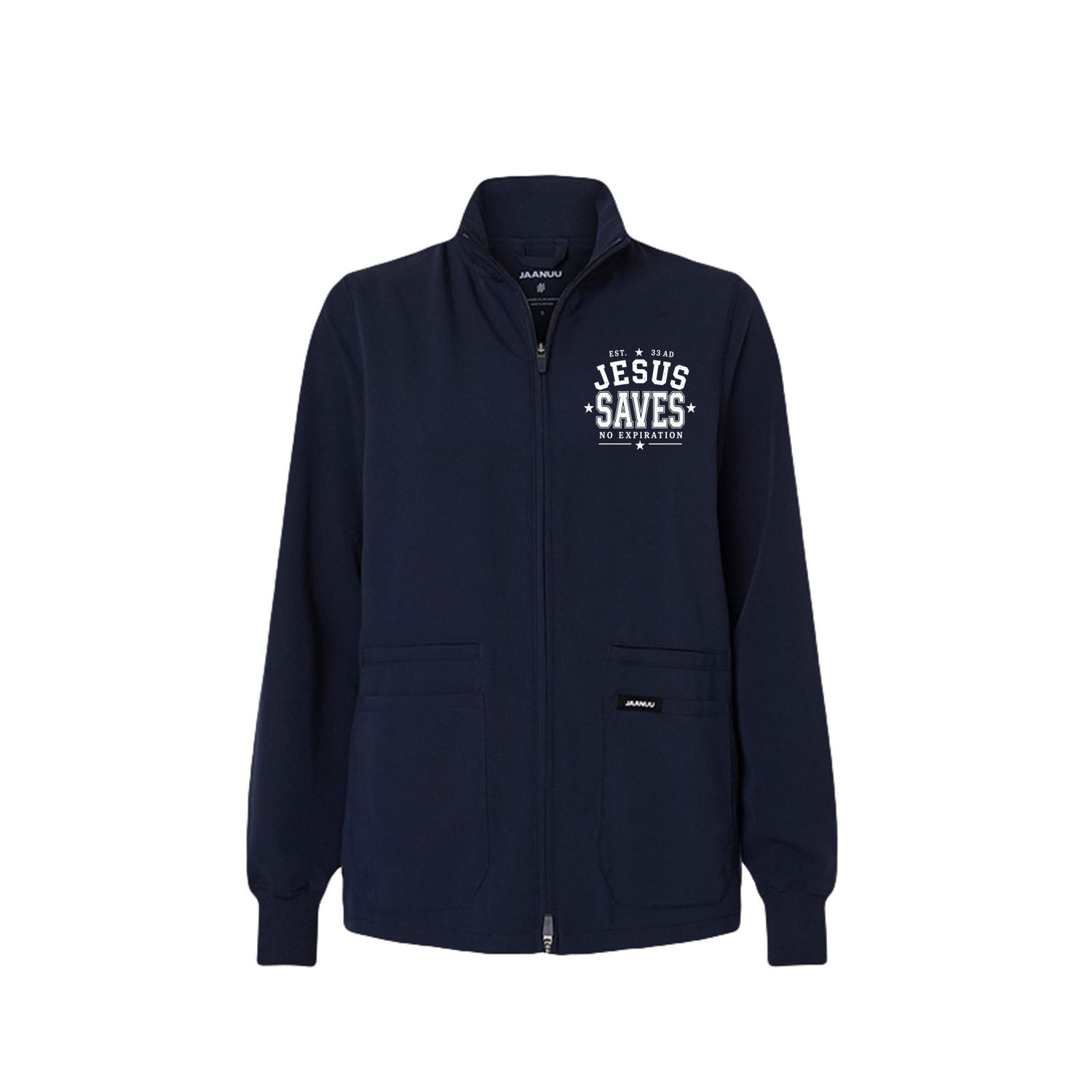 Christian Scrub Jackets/Sweaters - ClaimedbyGodDesigns