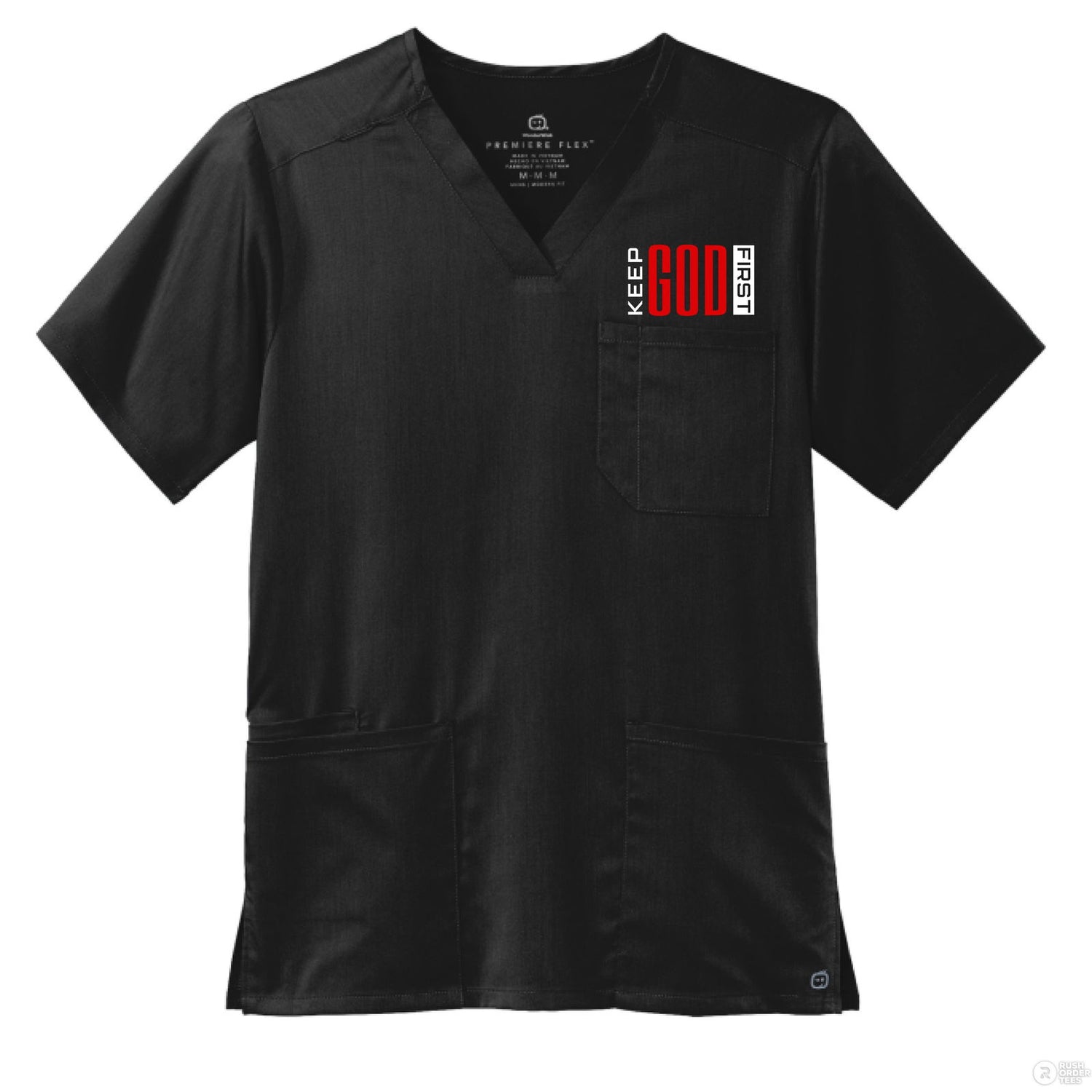 Christian Scrubs - ClaimedbyGodDesigns