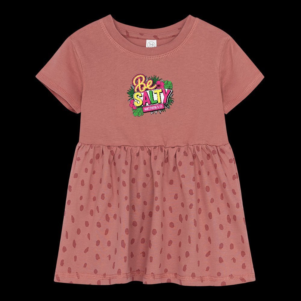 Christian Toddler Casual Dress - ClaimedbyGodDesigns