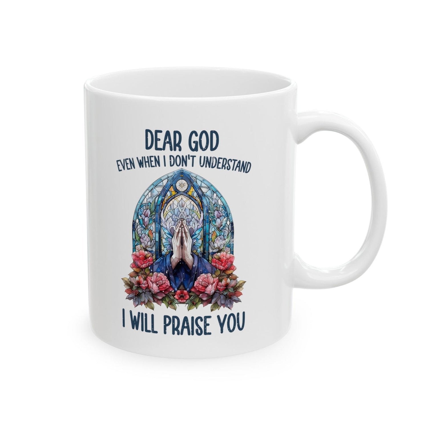 Christian White Ceramic Mugs - ClaimedbyGodDesigns