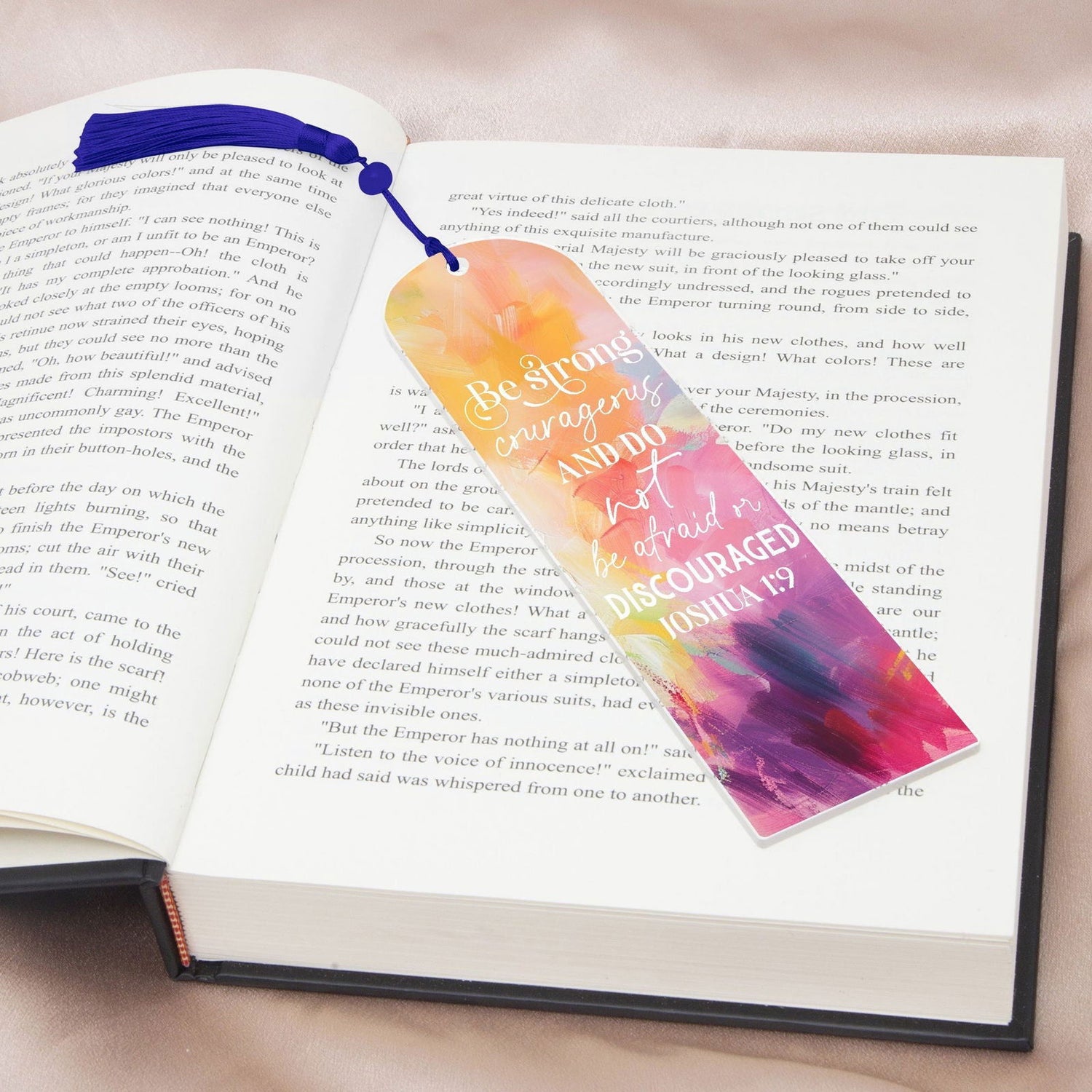 Inspiring Christian Acrylic Bookmarks for Every Book Lover - ClaimedbyGodDesigns
