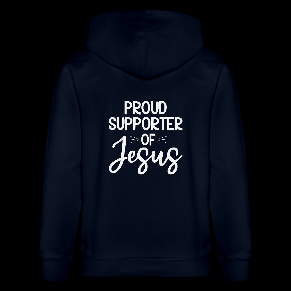 Men's Christian Full-Zip Sweatshirts - ClaimedbyGodDesigns