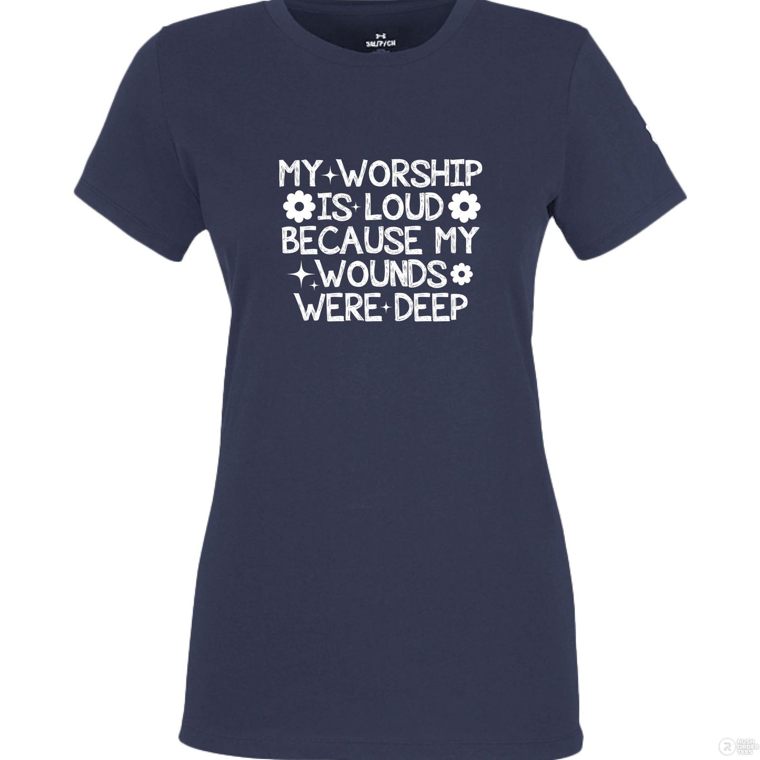Plus Size Women's Christian T-shirts - ClaimedbyGodDesigns