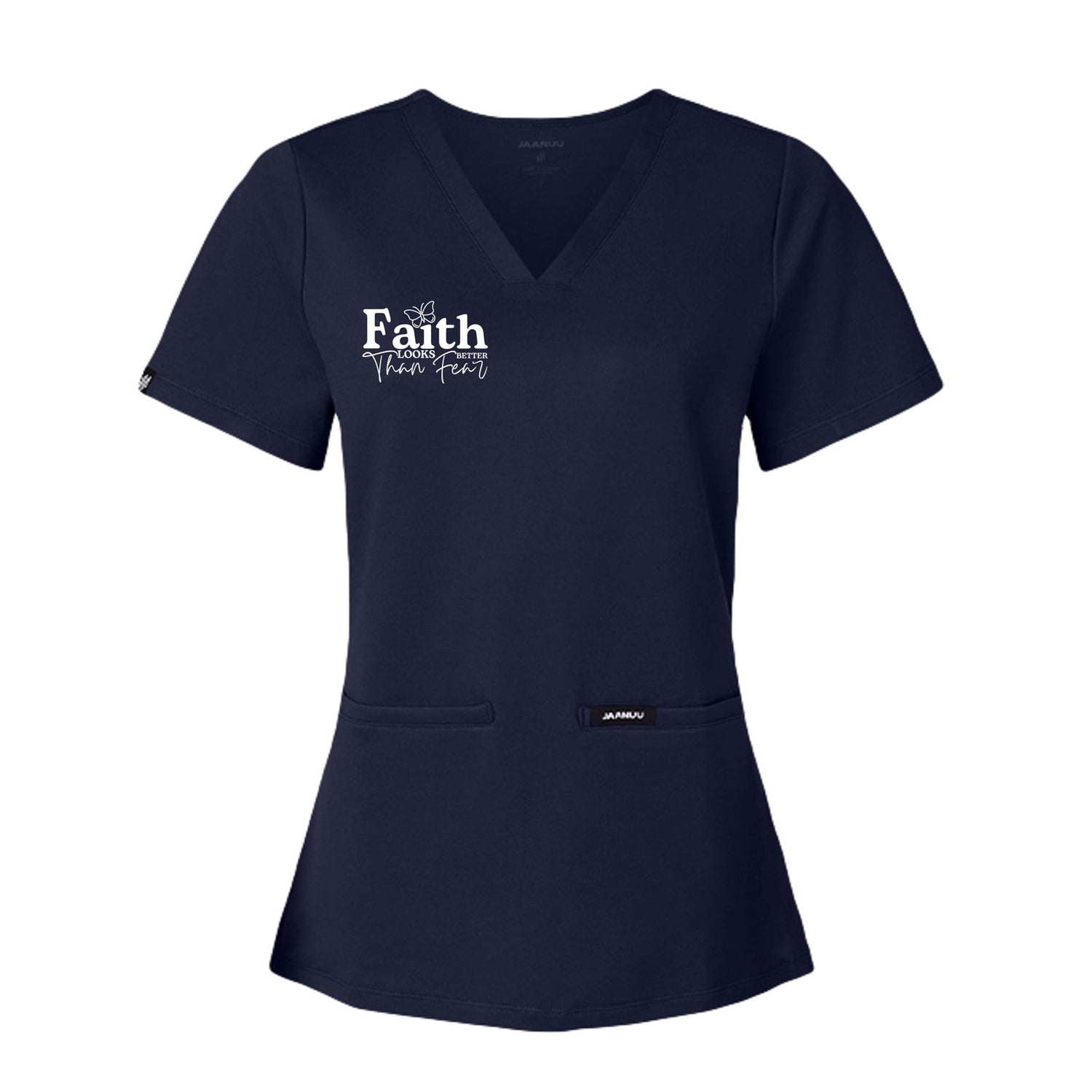 Women's Christian Scrubs - ClaimedbyGodDesigns